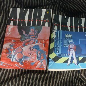Akira English Manga Comics Volume 1 2 3 by Katsuhiro Otomo